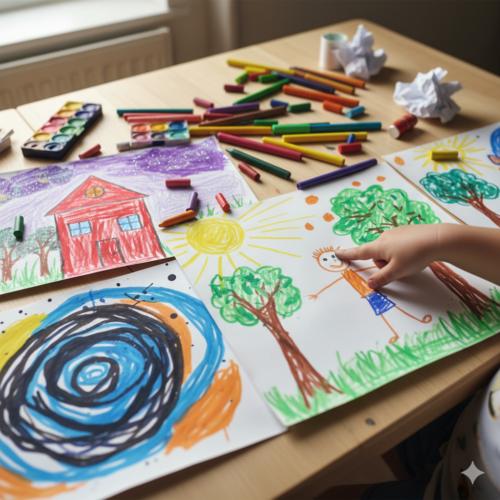 Color Psychology in Children's Drawings: What Do Colors Mean?